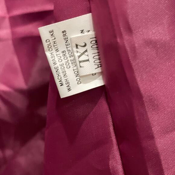 Hooded Velvet Cloak Cape 2XL Long Renaissance Medieval Costume Cosplay Burgundy - Picture 5 of 6